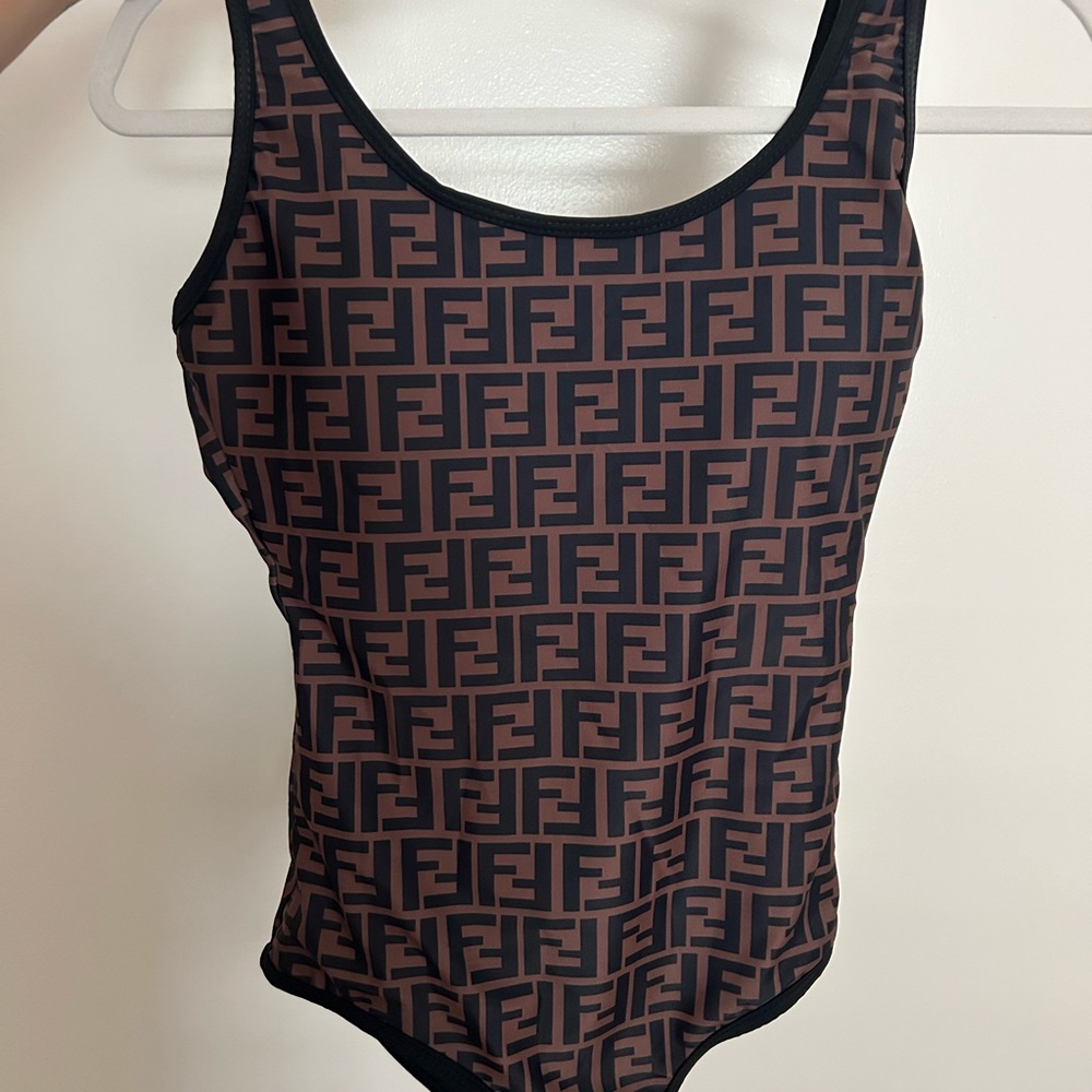 Fendi one piece swim suit women’s